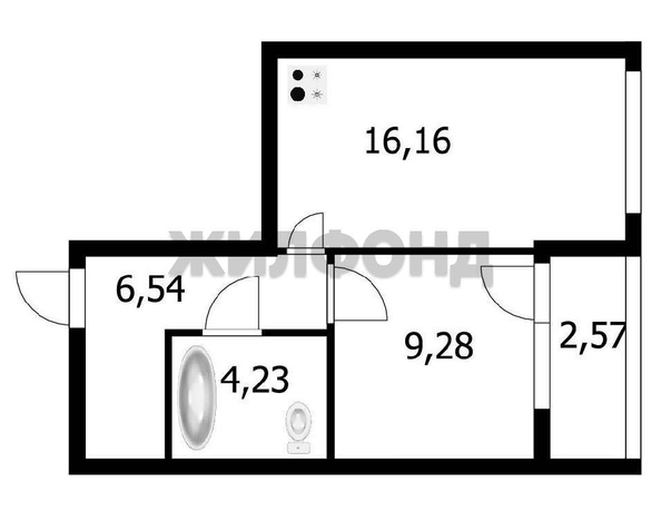 
  Продается 2-комн. квартира, 36.2 м², ЖК Расцветай на Красном, дом 1
. Фото 2.