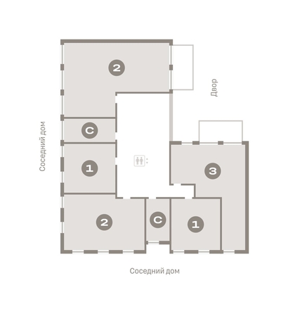 
  Продается 1-комн. квартира, 45.61 м², ЖК Европейский берег, дом 45
. Фото 1.