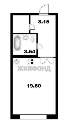 
  Продается студия, 32.4 м², ЖК На Тульской, 1 этап
. Фото 16.