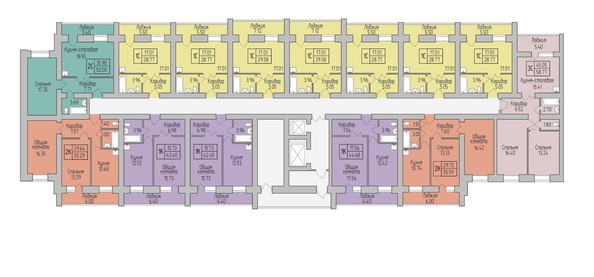 
  Продается студия, 29.58 м², ЖК Дивногорский, дом 44
. Фото 1.