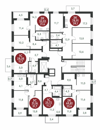 
  Продается студия 28.38 м², в ЖК Скандинавские кварталы, дом 1. Фото 1.