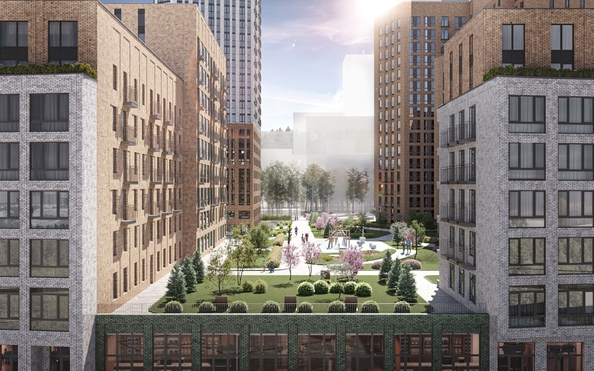 
  Продается студия, 23.8 м², ЖК Зеленый город, дом 1
. Фото 3.