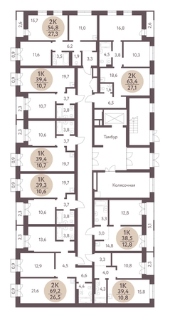
  Продается 1-комн. квартира, 38.5 м², ЖК Зеленый город, дом 1
. Фото 1.
