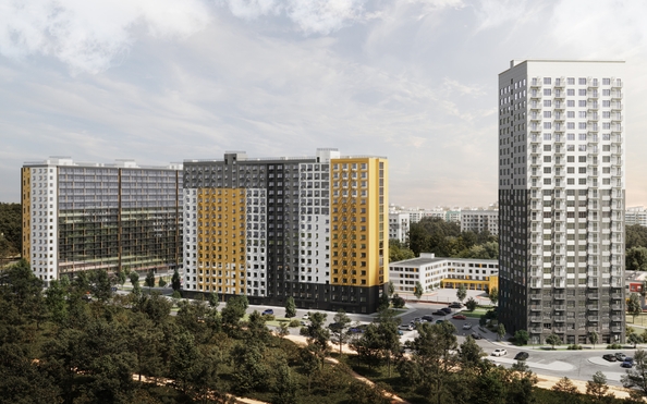 
  Продается 1-комн. квартира 42.79 м², в ЖК Семейный квартал, дом 3. Фото 3.