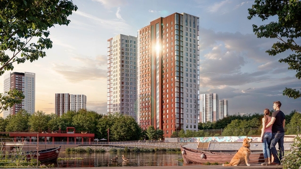 
  Продается 2-комн. квартира 55.7 м², в ЖК Паскаль, секция 1. Фото 2.