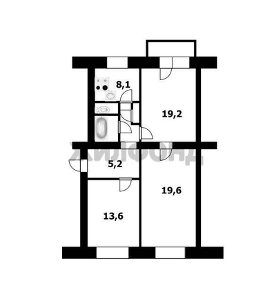 
  Продается комната, 19.6 м², Халтурина ул, д. 18
. Фото 8.