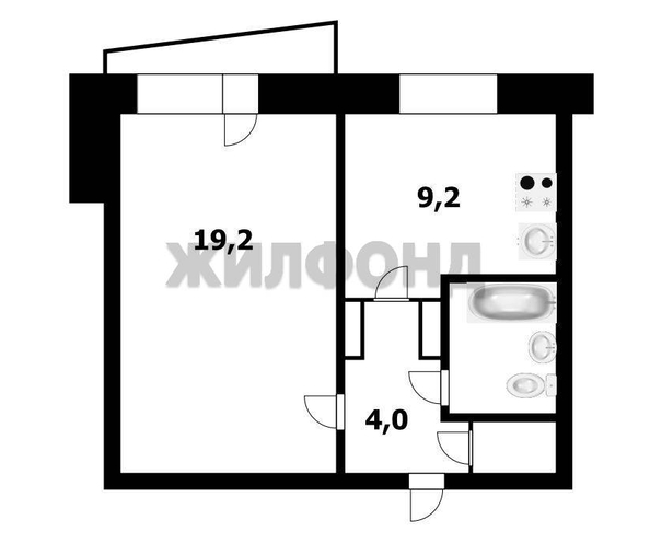 
  Продается 1-комн. квартира, 38 м², Пархоменко ул, д. 90
. Фото 11.