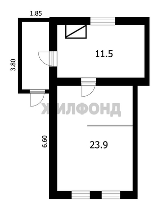 
  Продается дом, 35 м², Бердск
. Фото 5.