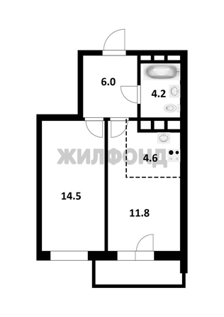 
  Продается 2-комн. квартира, 41.1 м², ЖК Ясный берег, дом 11
. Фото 42.