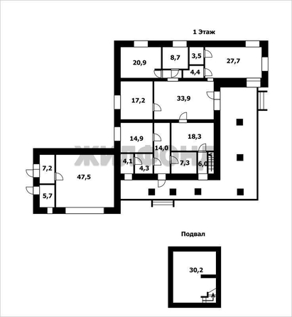 
  Продается дом, 278 м², село Ленинское
. Фото 42.