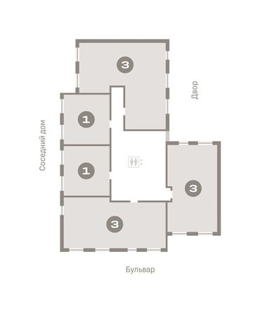 
  Продается 3-комн. квартира, 89 м², ЖК Пшеница, дом 5.2
. Фото 1.