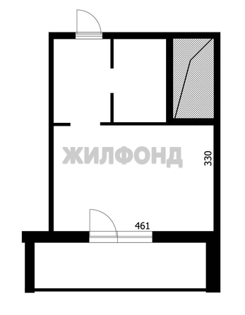 
  Продается студия, 22.5 м², Титова ул, д. 253/1
. Фото 1.