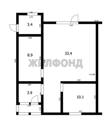
  Продается дом, 108.5 м², Новосибирск
. Фото 30.
