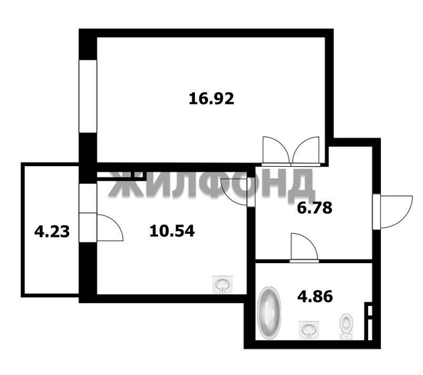 
  Продается 1-комн. квартира, 38.8 м², Кавалерийская ул, д. 25
. Фото 32.