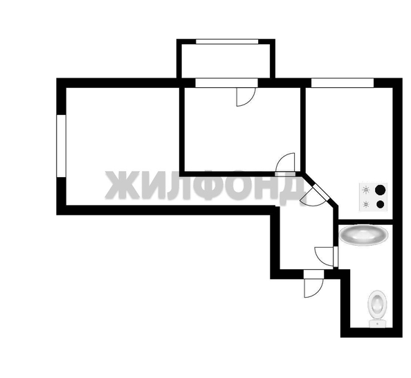 
  Продается 2-комн. квартира, 54.6 м², ЖК На Коротаева, дом 1
. Фото 13.