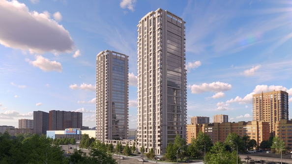 
  Продается 2-комн. квартира, 39.4 м², ЖК CITY TOWERS (Сити Тауэрс)
. Фото 2.