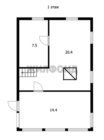 
  Продается дача, 63.7 м², дачный поселок Мочище
. Фото 19.