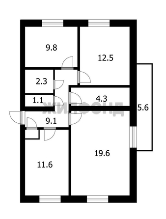 
  Продается 3-комн. квартира 69.7 м². Фото 34.