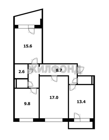 
  Продается 3-комн. квартира 73 м². Фото 20.