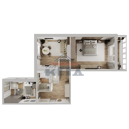 
  Продается 2-комн. квартира 76.04 м², в ЖК Два поэта. Фото 1.