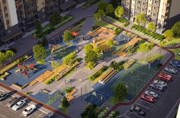 
  Продается студия 27.43 м², в ЖК Квартал на Игарской, дом 2 мон. Фото 4.