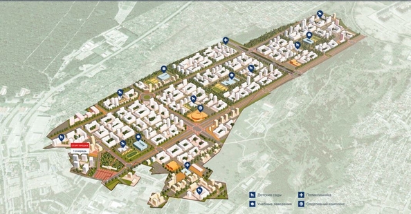 
  Продается 3-комн. квартира 93.98 м², в ЖК Легендарный-Северный, дом 2. Фото 5.