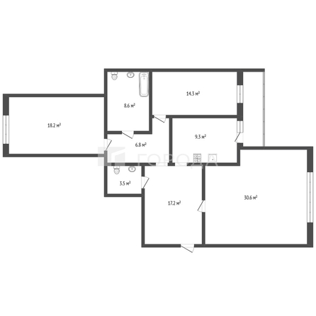 
  Продается 3-комн. квартира 110 м². Фото 12.