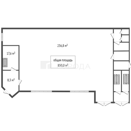 
  Сдается универсальное помещение 850 м². Фото 21.