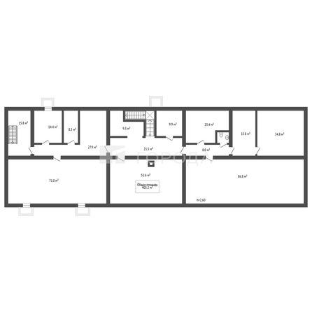 
  Сдается универсальное помещение 405.2 м². Фото 1.