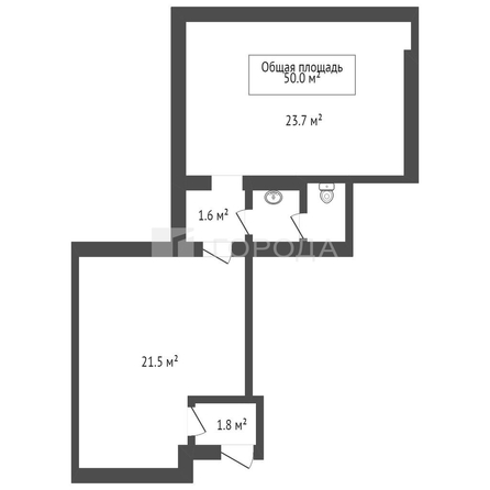 
  Сдается универсальное помещение 50 м². Фото 25.