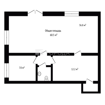 
  Продается универсальное помещение 60.5 м². Фото 8.