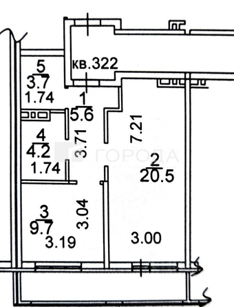 
  Продается 2-комн. квартира 51 м². Фото 14.