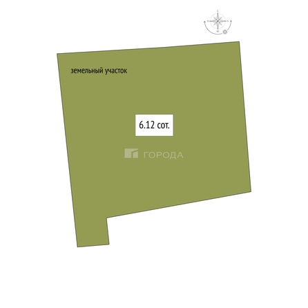 
  Продается земельный участок 6.12 соток. Фото 26.
