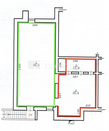 
  Сдается универсальное помещение 123 м². Фото 6.