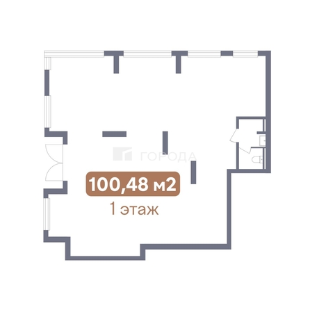 
  Продается универсальное помещение 100.48 м². Фото 2.