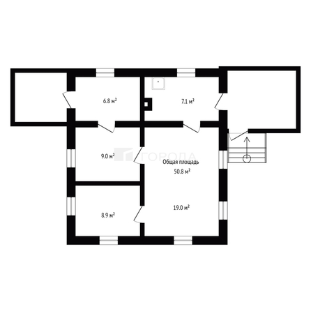 
  Продается дом 50.8 м². Фото 3.