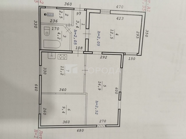 
  Продается дом 60.1 м². Фото 14.