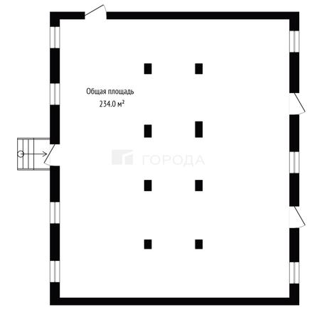 
  Сдается универсальное помещение 234 м². Фото 11.