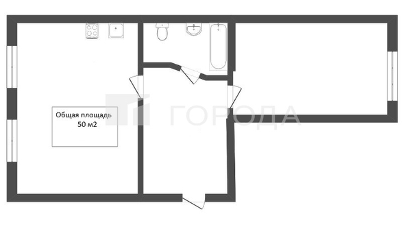 
  Продается 2-комн. квартира 50 м². Фото 17.
