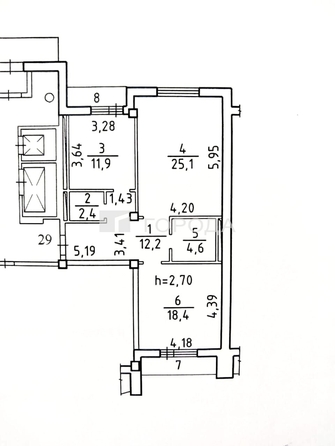 
  Продается 2-комн. квартира 74.6 м². Фото 22.