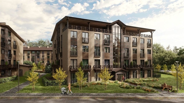 
  Продается 3-комн. квартира 63.9 м², в ЖК Альпийский квартал, 2 очередь. Фото 1.