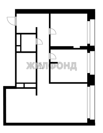 
  Продается 2-комн. квартира 64.2 м², в ЖК Никитина, дом 1. Фото 9.