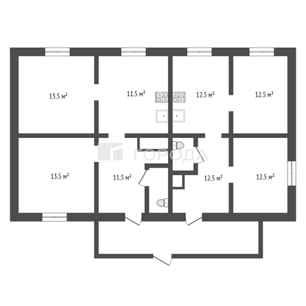 
  Продается дом 100 м². Фото 2.