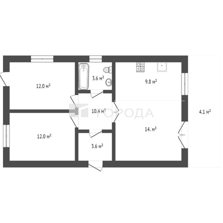 
  Продается коттедж 70 м². Фото 29.