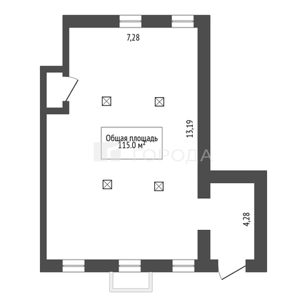 
  Продается универсальное помещение 115 м². Фото 12.