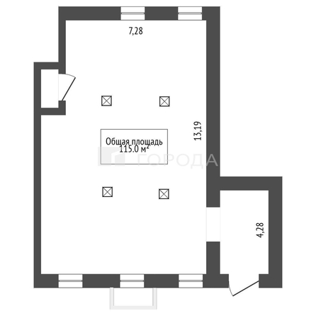 
  Продается универсальное помещение 115 м². Фото 13.