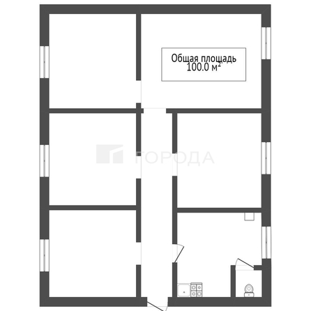 
  Продается дом 100 м². Фото 27.