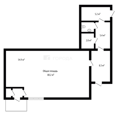 
  Продается торговая площадь 80.2 м². Фото 30.