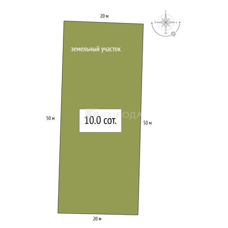 
  Продается земельный участок 10 соток. Фото 6.