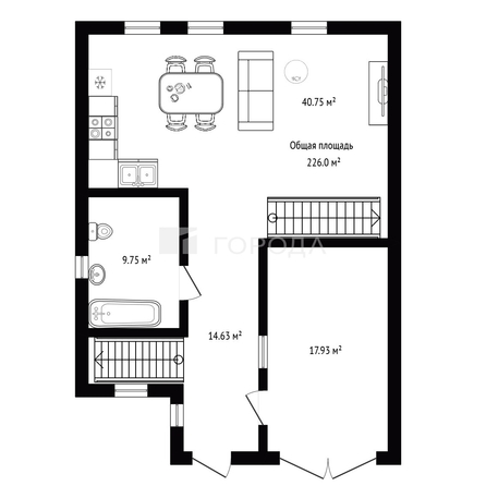 
  Продается дом 226 м². Фото 44.